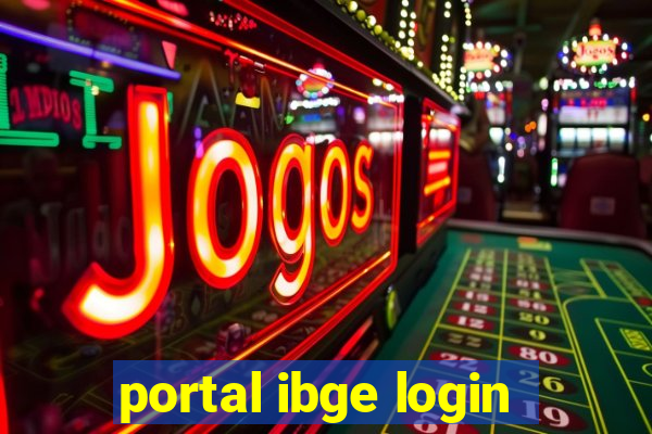 portal ibge login